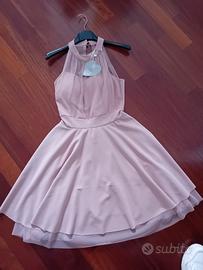 Abito donna rosa antico nuovo