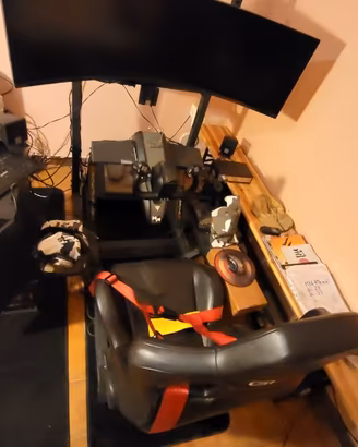 GTTRACK + Single Monitor Stand della NEXT LEVEL