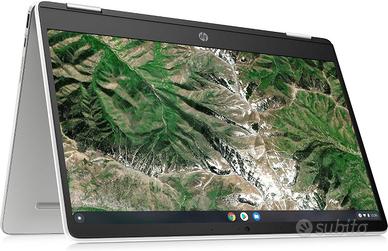 HP Chromebook x360 + custodia 