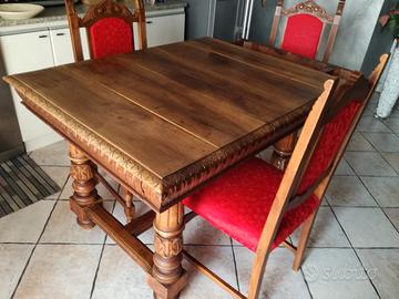Sala restaurata in stile Shabby