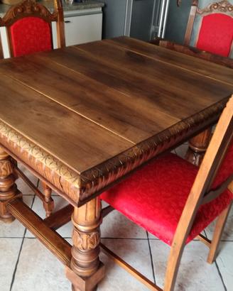 Sala restaurata in stile Shabby