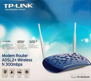 TP-Link TD-W8960N Modem Router Wireless N