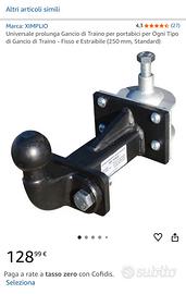 Prolunga gancio traino