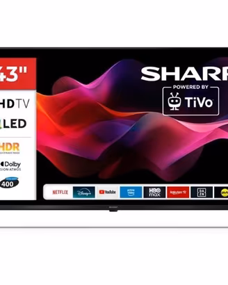 SHARP 43HM5245E DISPLAY 43" SMART TV QLED 4K TIVO