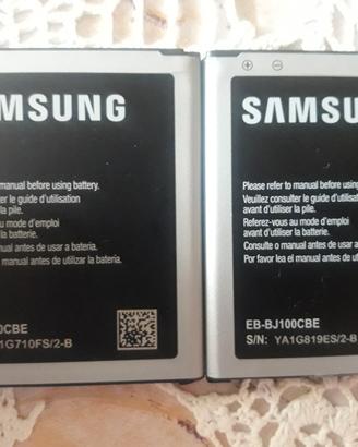 2 batteria samsung EB-BJ100BE YA1G710FS/2-B nuove