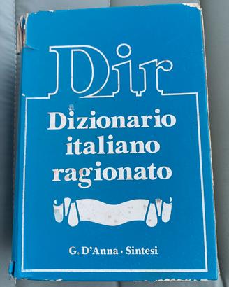 Dizionario DIR Dizionario Italiano Ragionato 