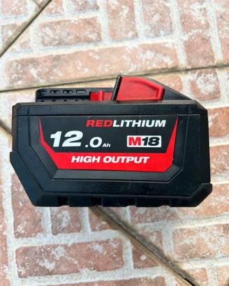 Batteria Milwaukee M18 12Ah