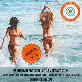 Estate '26 prenota la tua vacanza Santa Severa