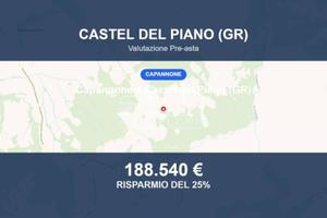 Immobile in asta di 368 m² a Castel del Piano