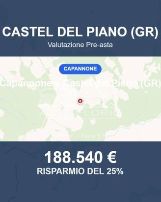 Immobile in asta di 368 m² a Castel del Piano