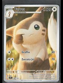 Carta Pokémon TCG "Furret Illustrazione 168/159"