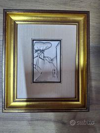 Ottaviani quadro argento vintage