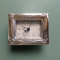 Orologio da tavolo vintage Veglia argento