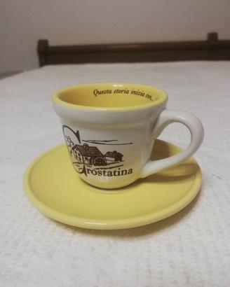 Tazzina Caffè con Piattino Mulino Bianco Ceramica 