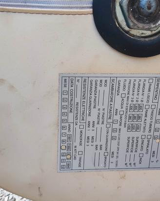 Bollitore / accumulo acqua fiorini 140litri