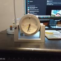 orologiio da tavolo con pila inclusa