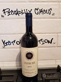 sassicaia 2018