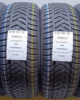4 GOMME 215 55 18 PIRELLI INV 98% RIF4698