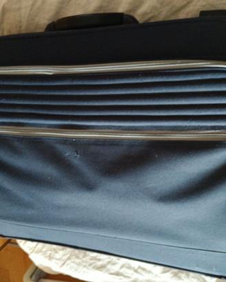 VALIGIA CON RUOTE blu cm 70X50X22