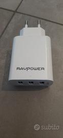 Caricatore USB a 3 Porte RAVPower