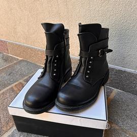 Scarpe Stivaletti neri di qualità, n. 37, Plocadi