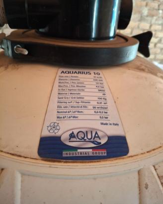 pompa aquarius 10 mai usata solo impolvera