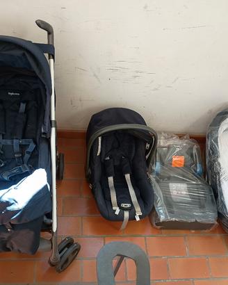 trio inglesina blu 