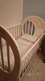 lettino culla + fasciatoio