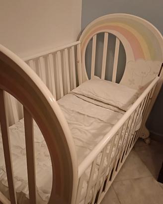 lettino culla + fasciatoio