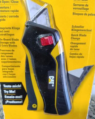 Cutter taglierino con blocco della CAT, nuovo 
