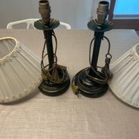 Abat-jour in ferro battuto