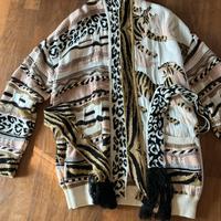 Cardigan con cintura Laneus