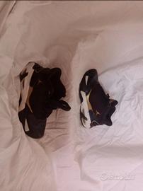 Jordan nere e oro taglia 37, 5 