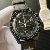 omega × swatch Moonphase nero
