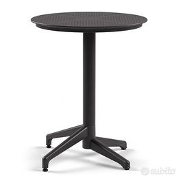 MOON Tavolo Bar 60 cm Antracite Pieghevole esterno