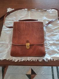 borsa a tracolla da uomo in cuoio