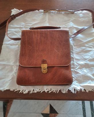 borsa a tracolla da uomo in cuoio
