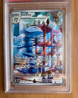 Pokemon Steelix PSA 9 208/182 Italiano Paradosso T