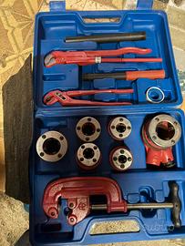 Kit filettatrice tubi + martelli demolitore