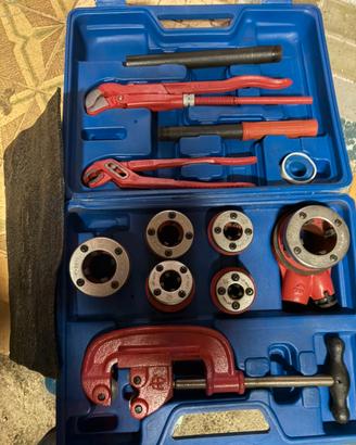 Kit filettatrice tubi + martelli demolitore