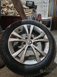 cerchi alfa e gomme nuove mai usate 