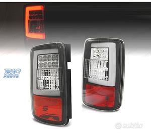 FANALI PER VOLKSWAGEN VW CADDY 04-15 LED FONDO CRO