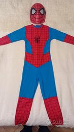 Costume carnevale Spider-man con maschera 