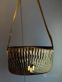 Borsa di VERO Coccodrillo