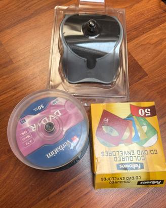 Scatola con 34 DVD nuovi