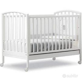 Lettino Pali per Neonati/Bambini - Bianco