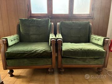 2 poltrone art deco