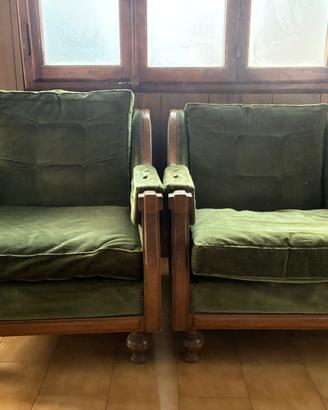 2 poltrone art deco