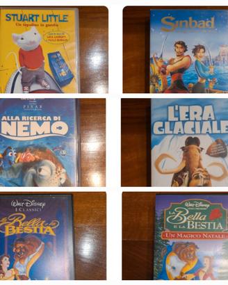 Lotto VHS Disney e animazione