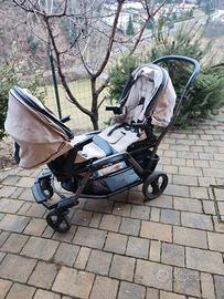 passeggino gemellare pegperego